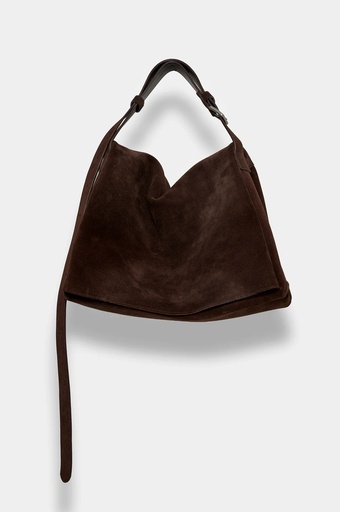 HUMANOID taska Gemma Brown suede