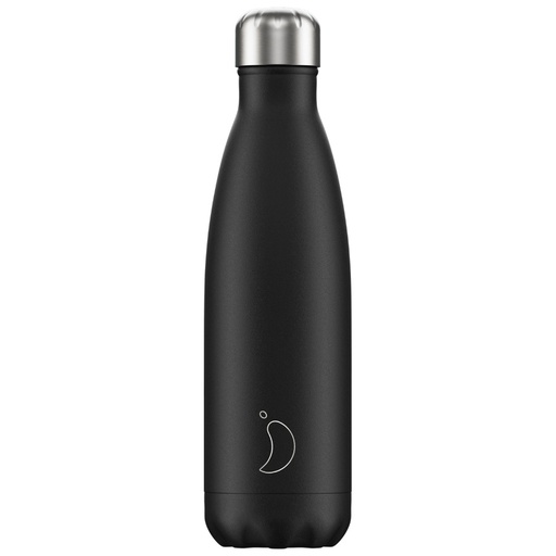 [CHI-105390] Chilly's flaska Svört Mött 500 ml
