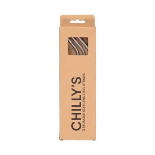 [CHI-109202] Chilly's - stálrör 3 í pakka