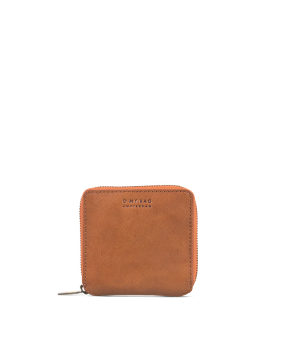 [OMY120024] O MY BAG - Sonny Square Wallet - Cognac