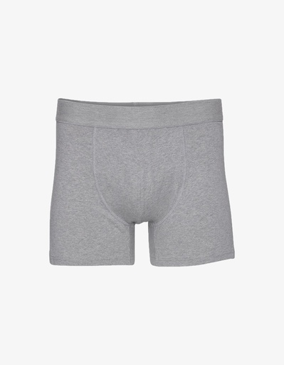 COLORFUL STANDARD - CLASSIC ORGANIC BOXER BRIEFS - HEATHER GREY