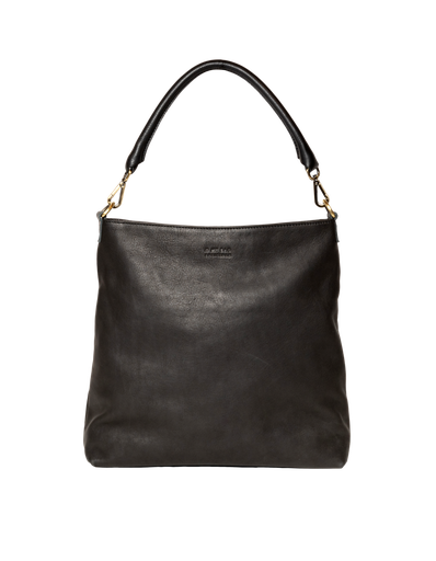 [OMY- 212008] O MY BAG - Janet - Black Soft Grain Leather