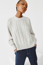 KOWTOW - CABLE SWEATER MARLE