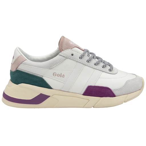 Gola - Women Eclipse Trident White/Foxglove/Chalk Pink