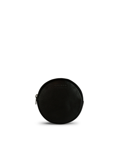 O MY BAG Luna Purse Black / Soft Grain Leather