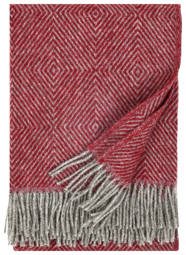 LAPUAN KANKURIT Maria ullarteppi Grey/Dark red