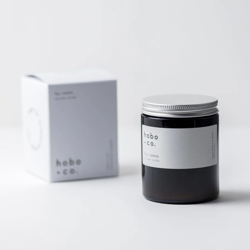 Hobo + co - kerti Fig + Cassis Medium Soy Candle