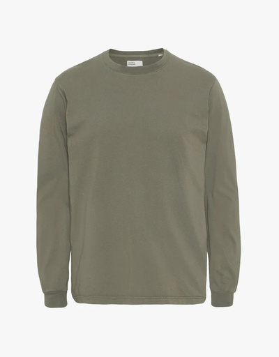 COLORFUL STANDARD - OVERSIZED ORGANIC LS T-SHIRT - Dusty Olive