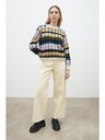 KOWTOW peysa Check knit crew