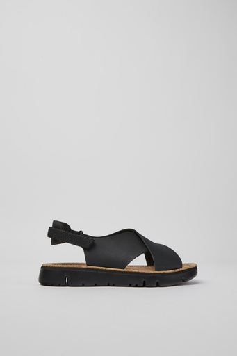 CAMPER Skór Oruga Black Leather Sandals
