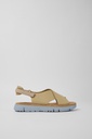 CAMPER Skór Oruga Beige Leather Sandals