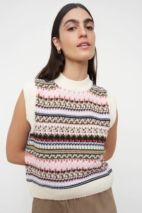 KOWTOW Vesti Flowerbed vest Pastelbloom