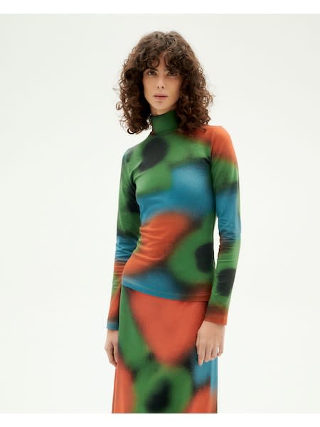 Thinking Mu Toppur Dust black Ellen top