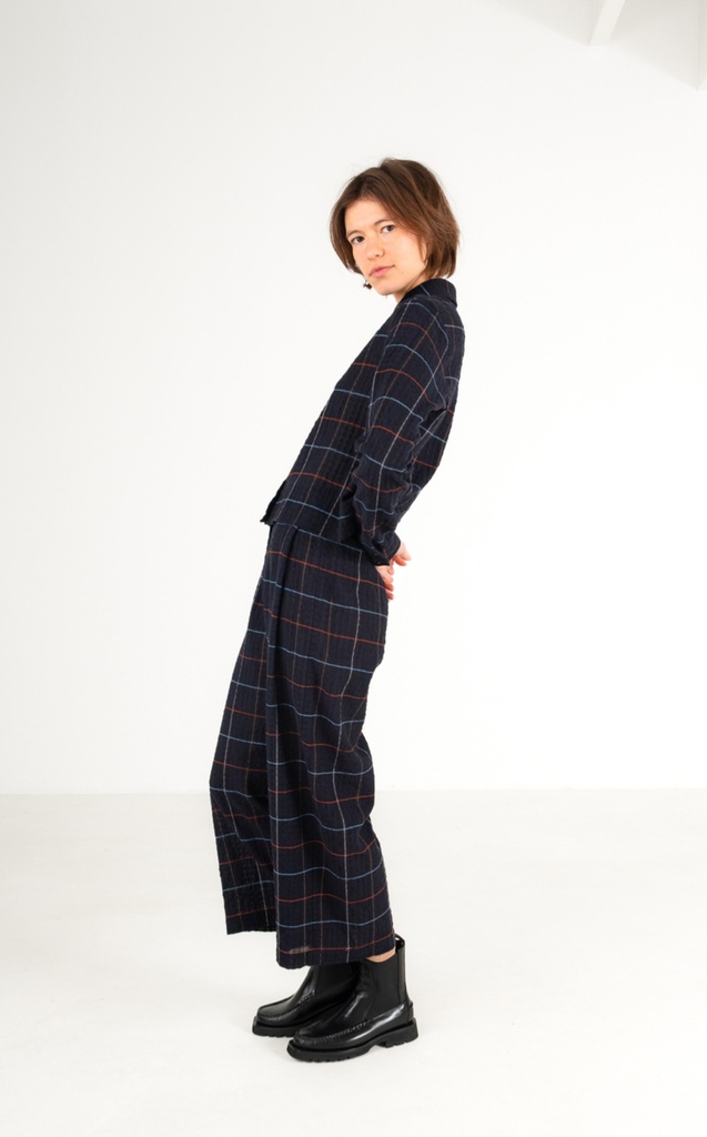 Cus skyrta Basic shirt Dark Blue