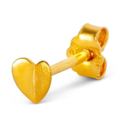 Lulu lokkar Heart wings Gold plated