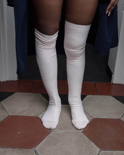 Baserange Overknee Sokkar Pink Fa