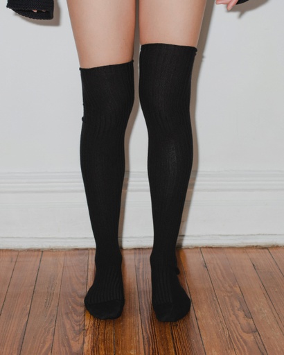 Baserange Overknee Sokkar Black