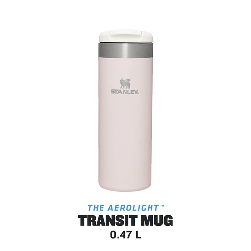 [10-10787-120] Stanley kaffimál Aerolight 0,47L Rose Quartz