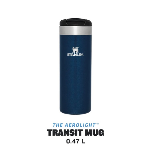 [10-10787-149] Stanley kaffimál Aerolight 0,47L Royal Blue