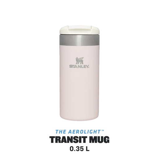 [10-10788-066] Stanley kaffimál Aerolight 0,35L Rose Quartz