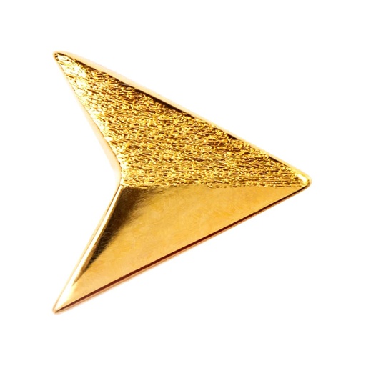 Lulu lokkur Paper Plane Gold plated