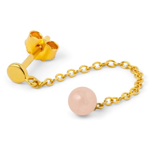 Lulu lokkar Natural Stone Chain 1 pcsRose