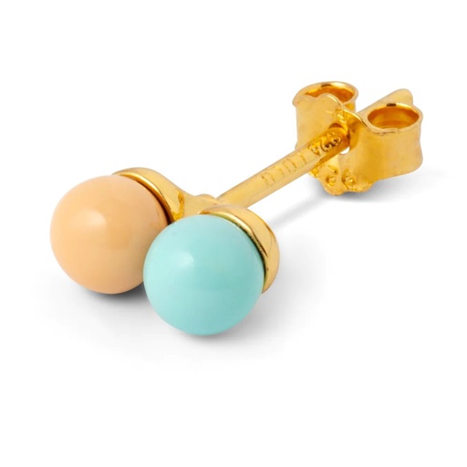 Lulu lokkar Double Color Ball 1 pcsMint/Dessert Mist