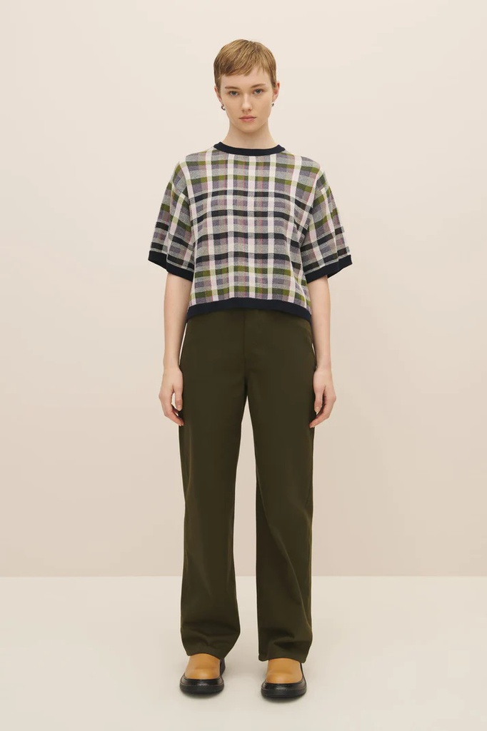 KOWTOW toppur Tartan Tee