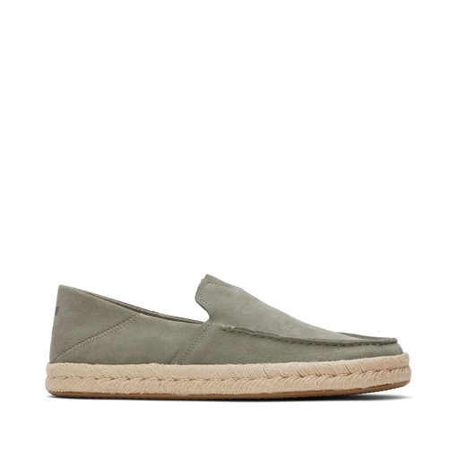 Toms - Skór Alonso Green Suede Rope Sole