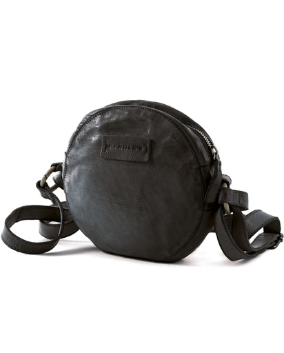 Harold's Leðurtaska Submarine Shoulderbag circle Black 0293104