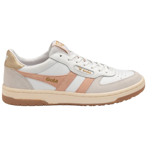 Gola - Women Hawk White/Pearl Pink/Gold