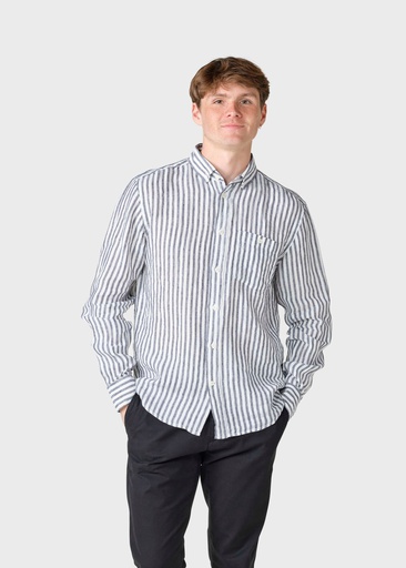 KLITMÖLLER Skyrta Dennis Striped  Shirt