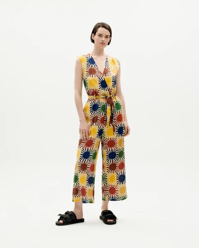 THINKING MU Samfestingur Multicolor sun grid Winona jumpsuit