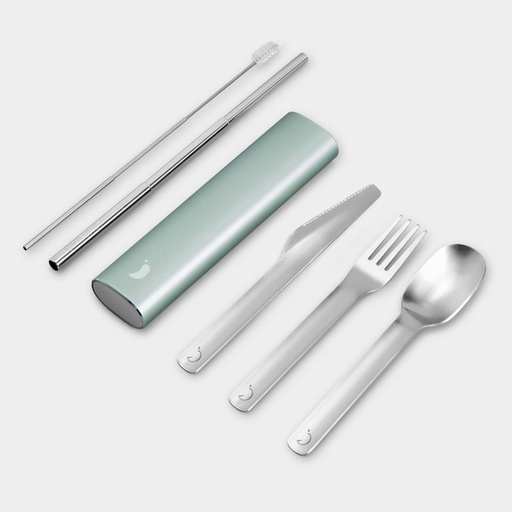 [CHI-109212] Chilly's - Cutlery Set Lichen Green