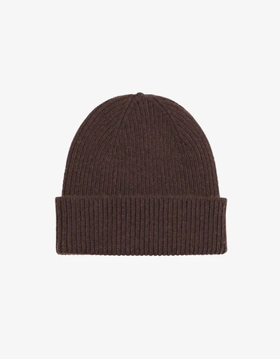 COLORFUL STANDARD - MERINO WOOL BEANIE - Coffee Brown