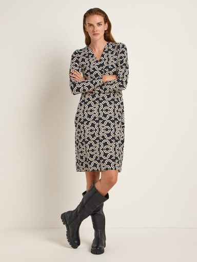 Lanius kjóll Kleid in Wickeloptic Simple circle