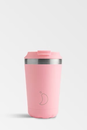 [CHI-106352] Chilly's Nýtt Kaffimál Flip Pastel Pink 340 ml