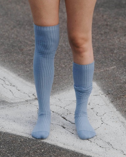 Baserange Overknee Sokkar Helm blue