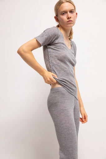 GUÐRUN&GUÐRUN toppur Barbara Light grey