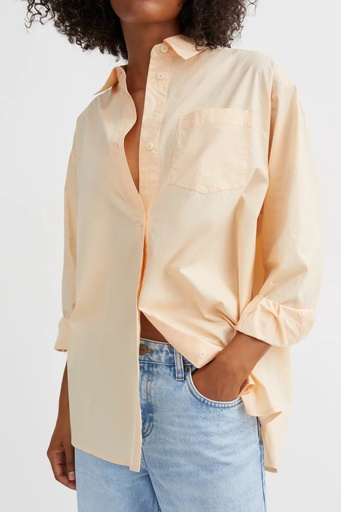 SKALL skyrta Edgar shirt Light peach