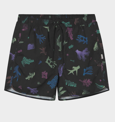 Dedicated Sundskýla Swim Shorts Sandhamn Gems black