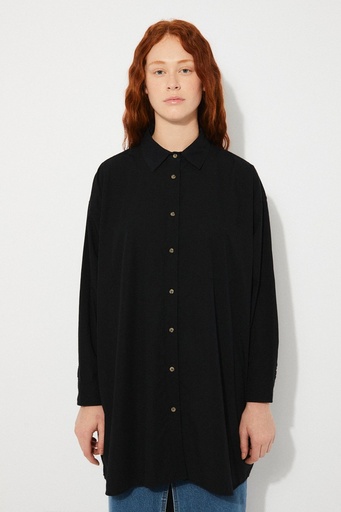 RITA ROW skyrta 252058 Morris shirt Black