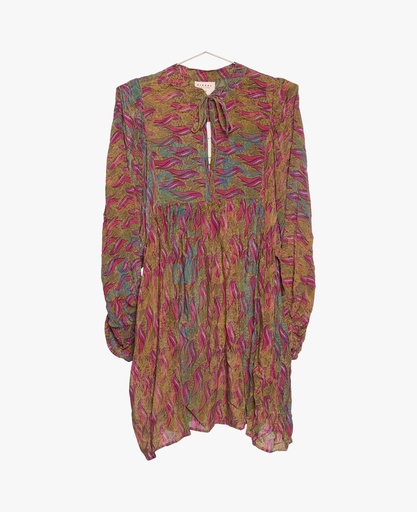 Sissel Emmeline short silk dress 86