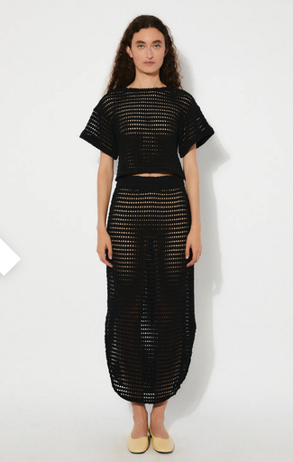 RITA ROW pils 2541 Sprout skirt Black