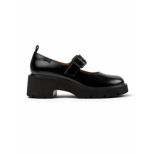 Camper Milah Black leather Mimi Negro