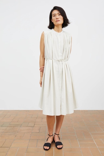 SKALL  kjóll Louise dress Light  blue/white stripe