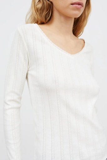 SKALL June V blouse Ecru