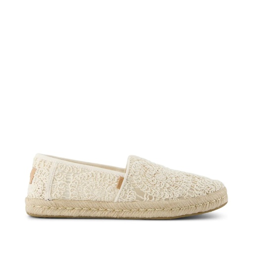 TOMS skór - Women Rope Sole Natural Crochet Lace