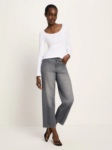 Lanius buxur Relaxed jeans Dark grey denim