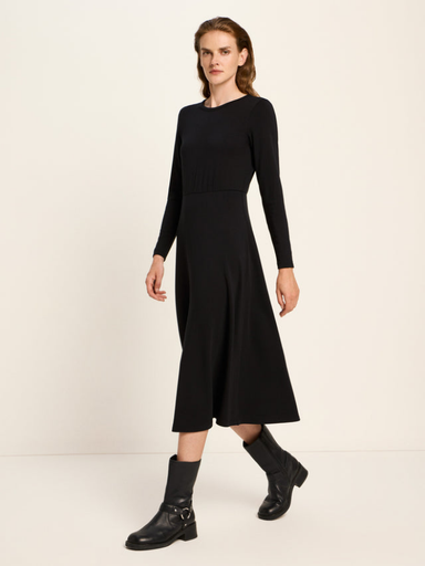 Lanius kjóll Midikleid Black